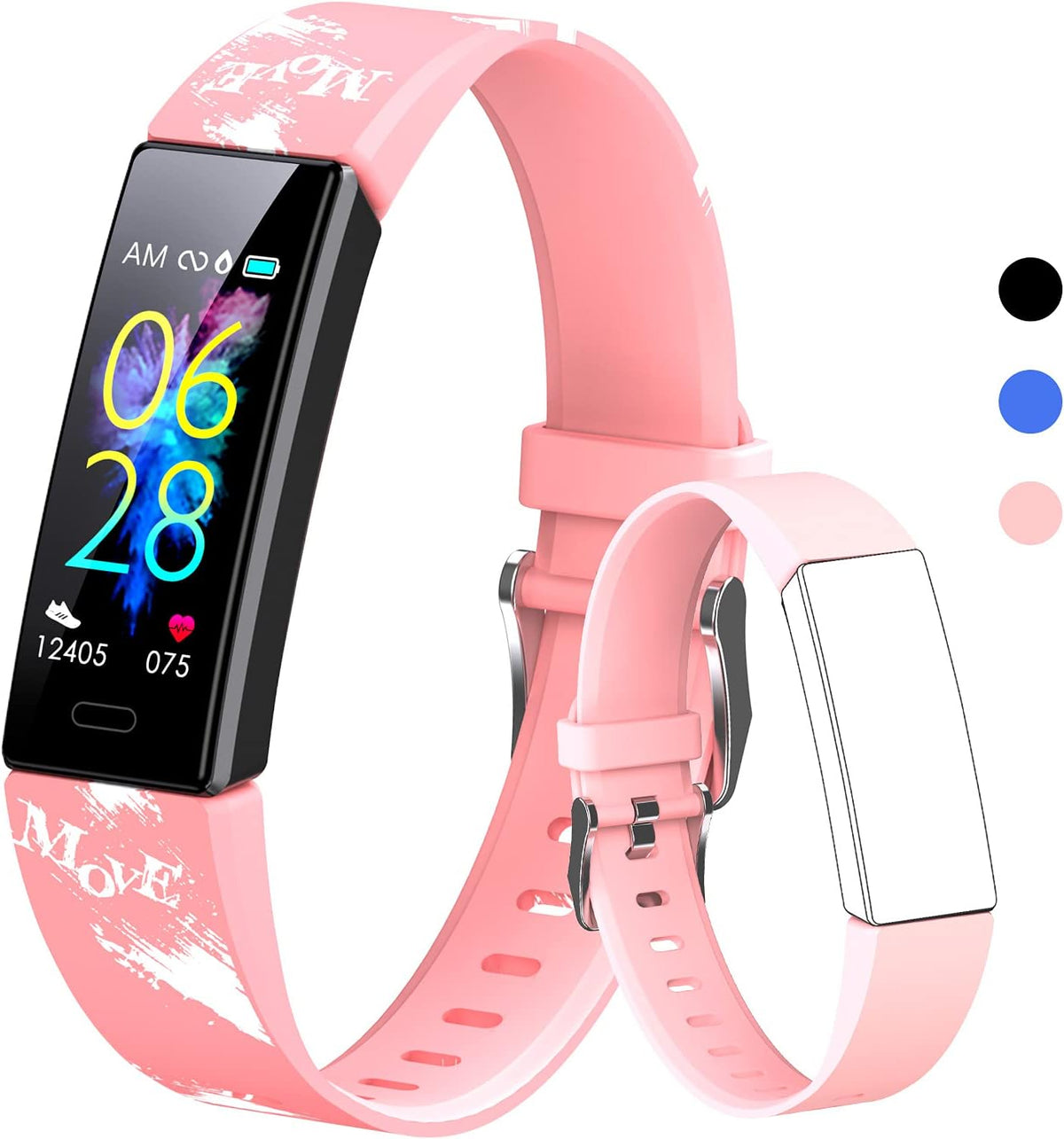 Smart Kids Fitness Tracker Watch - IP68 Waterproof, 11 Sport Modes, Activity & Pedometer for Ages 6-16